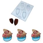 Forma Barca de Chocolate Pequena Especial 3 Partes C-9542