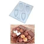 Forma Barca de Chocolate Pequena Especial 3 Partes C-9542