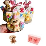 Molde de Silicone Cachorro Para Decorar