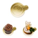Base Ouro Redonda para Doces 5,5cm com 20 Uni Ultrafest