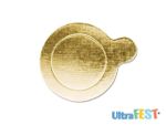 Base Ouro Redonda para Doces 5,5cm com 20 Uni Ultrafest