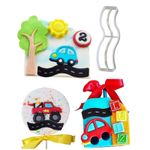 Cortador Pista de Corrida Hot Wheels 9cm