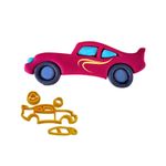 Cortador Carro de Corrida da Hot Wheels 7,5cm