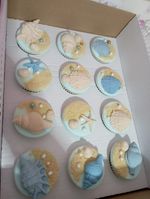 Kit Moldes de Silicone Conchas e Estrela Fundo do Mar 4 Un