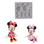 Molde de Silicone Minnie 3D