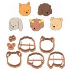 Kit Cortadores Rostos Bobbie Goods 5cm