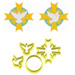 Kit Cortadores Divino Espirito Santo 5cm