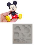 Molde de Silicone Mickey 3D