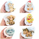 Molde de Silicone Animais da Fazendinha Escolha 1 Un