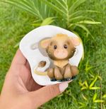 Molde de Silicone Animais da Fazendinha Escolha 1 Un