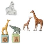 Molde de Silicone Safari - Girafas