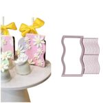 Marcador Arco Iris Boho Onda 9cm