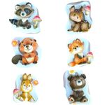 Molde de Silicone Animais do Bosque Escolha 1 Un Mod 2