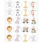 Folha A4 Papel de Arroz Esc 1 Un Stitch, Safari, Frozen etc