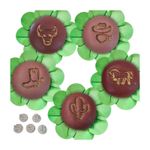 Kit Carimbos Marcadores de Cowboy 2cm Docinho