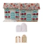 Molde De Silicone Janela E Porta Para Decorar