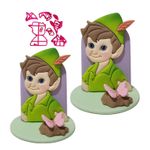 Cortador Peter Pan da Sininho Grande 8cm