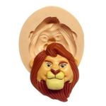 Molde De Silicone Rei Leão - Rosto do Mufasa