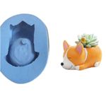 Molde de Silicone Vaso Formato Raposa