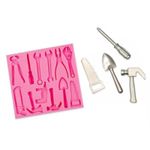 Molde de Silicone Diversas Ferramentas 12 Cav