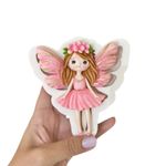 Molde de Silicone Menina Fada Realista