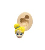 Molde de Silicone Rosto da Sininho Ou Peter Pan Escolha 1 Un