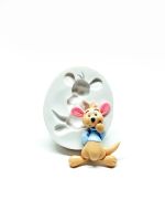 Molde de Silicone Turma do Ursinho Pooh Escolha 1 Un