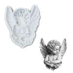 Molde de Silicone Anjo Anjinho Braços Cruzados
