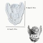 Molde de Silicone Anjo Anjinho Braços Cruzados