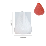 Molde de Silicone  Importado 3D Morango do Amor 4.5cm para Doces
