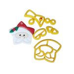 Cortador Estrela Papai Noel Para Decorar Natal
