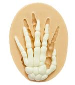 Molde de Silicone Mão Esqueleto Para Decorar Halloween