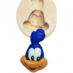 Molde de Silicone Looney Tunes Baby - Rosto Papa Leguas