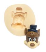 Molde de Silicone Chapeuzinho Vermelho - Rosto Lobo
