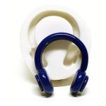 Molde de Silicone Fone de Ouvido Decorar Musica