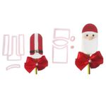 Kit Cortadores Natal - Papai Noel Popsicle