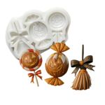 Molde de Silicone Doces do Halloween 3 Cav