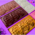 Forma Barra de Chocolate Abóbora do Halloween C-10597