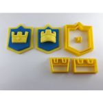 Cortador Clash Royale Escudo para Decorar