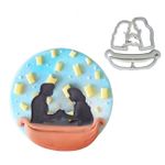 Cortador Casal Rapunzel 6cm