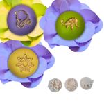 Kit Carimbos Marcadores da Rapunzel / Enrolados 2cm Docinho