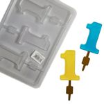 Forma Pirulitos Numero 1 Um 3 Cav Simples C-533300