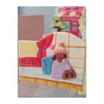 Cortador Urso Ursinho Bobbie Goods Com Cobertor 6cm