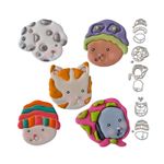 Kit Cortadores Rostos Bobbie Goods 5,5cm