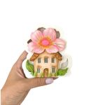 Molde de Silicone Casa de Flor
