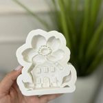 Molde de Silicone Casa de Flor
