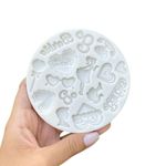 Molde de Silicone Itens e Acessorios da Barbie 15 Cav