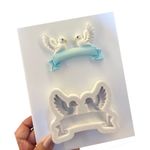 Molde de Silicone Faixa de Pombas
