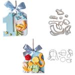 Kit Cortadores Pequeno Príncipe Com Passarinho e Raposa 