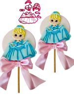 Cortador de Princesas 8cm Escolha 1 Un